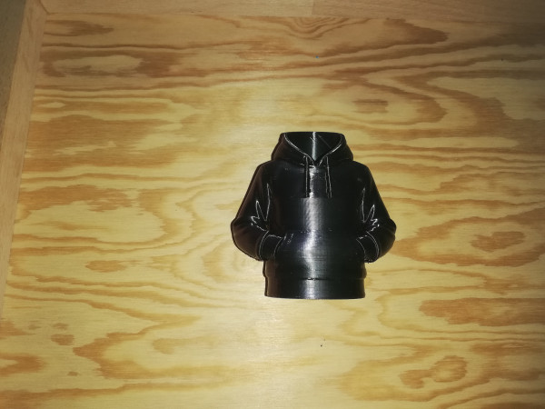 Stiftehalter als 3D Hoodie